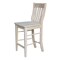 Whitewood Industries Solid Wood Caf Dining Stool - 24 in Seat Height S-6162 - alternate 6